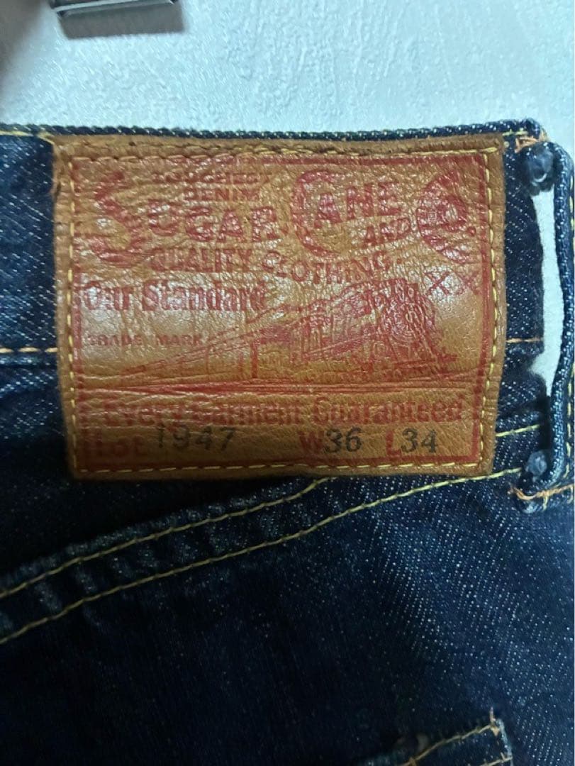 SUGAR CANE シュガーケーン 1947 デニム ジーンズ W36 赤耳