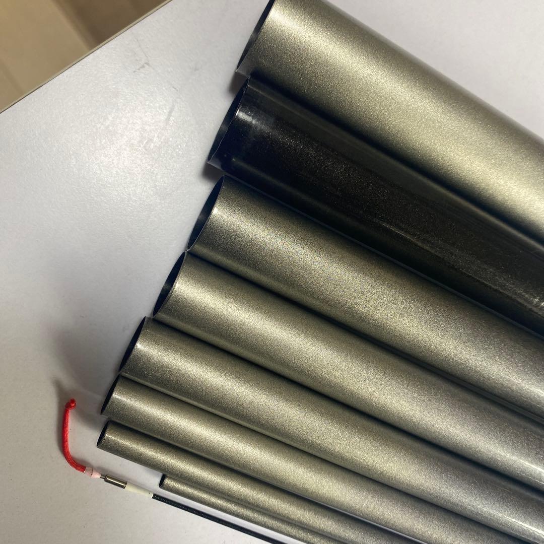 SUPER AMORPHOUS 鮎竿 10.0m 中硬硬 19pcs