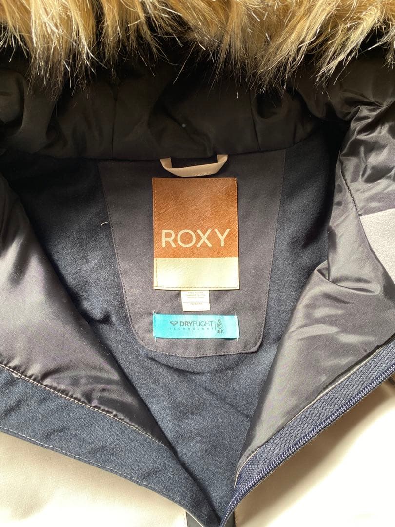 ROXY 新品 ベージュ アノラックジャケット　スノーボードウェア