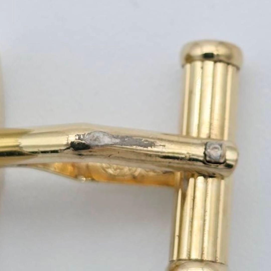 ☆MONTBLANC☆ カフリンクス オーバル ロゴ グリーン ゴールド - メルカリ