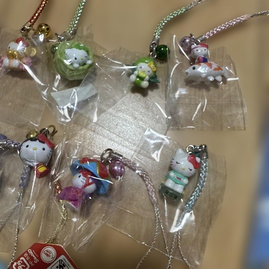 ハローキティ ストラップセット 地域限定