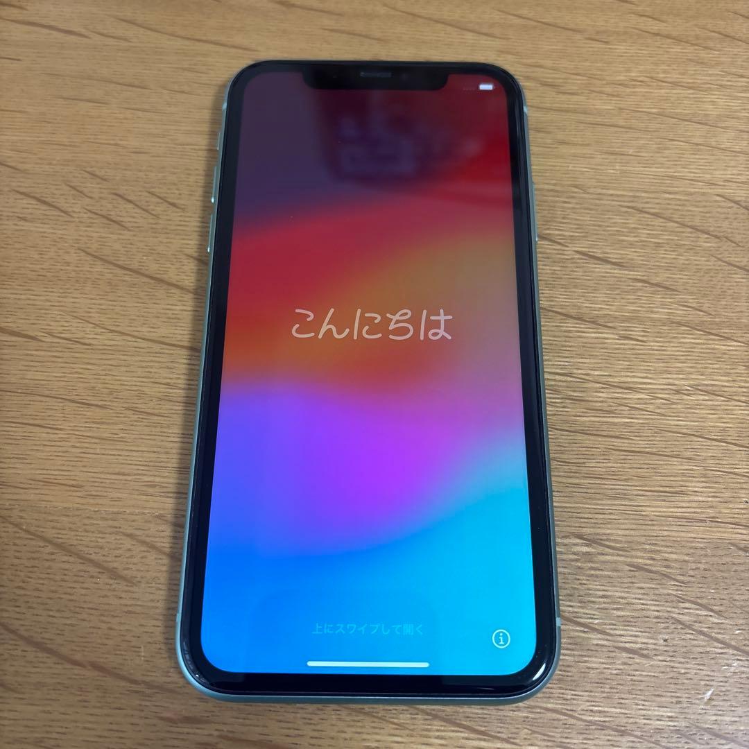 【超美品】iPhone11 64GB グリーン