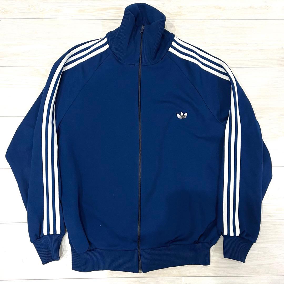80s adidas トラックジャケット　デサント製　6号