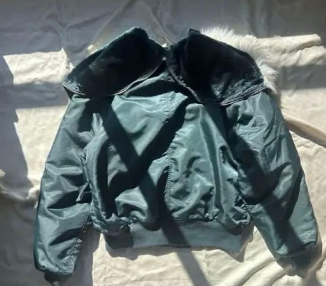 た*ん様 【希少】 n2b フライトジャケット ma-1 vintage 白ファ