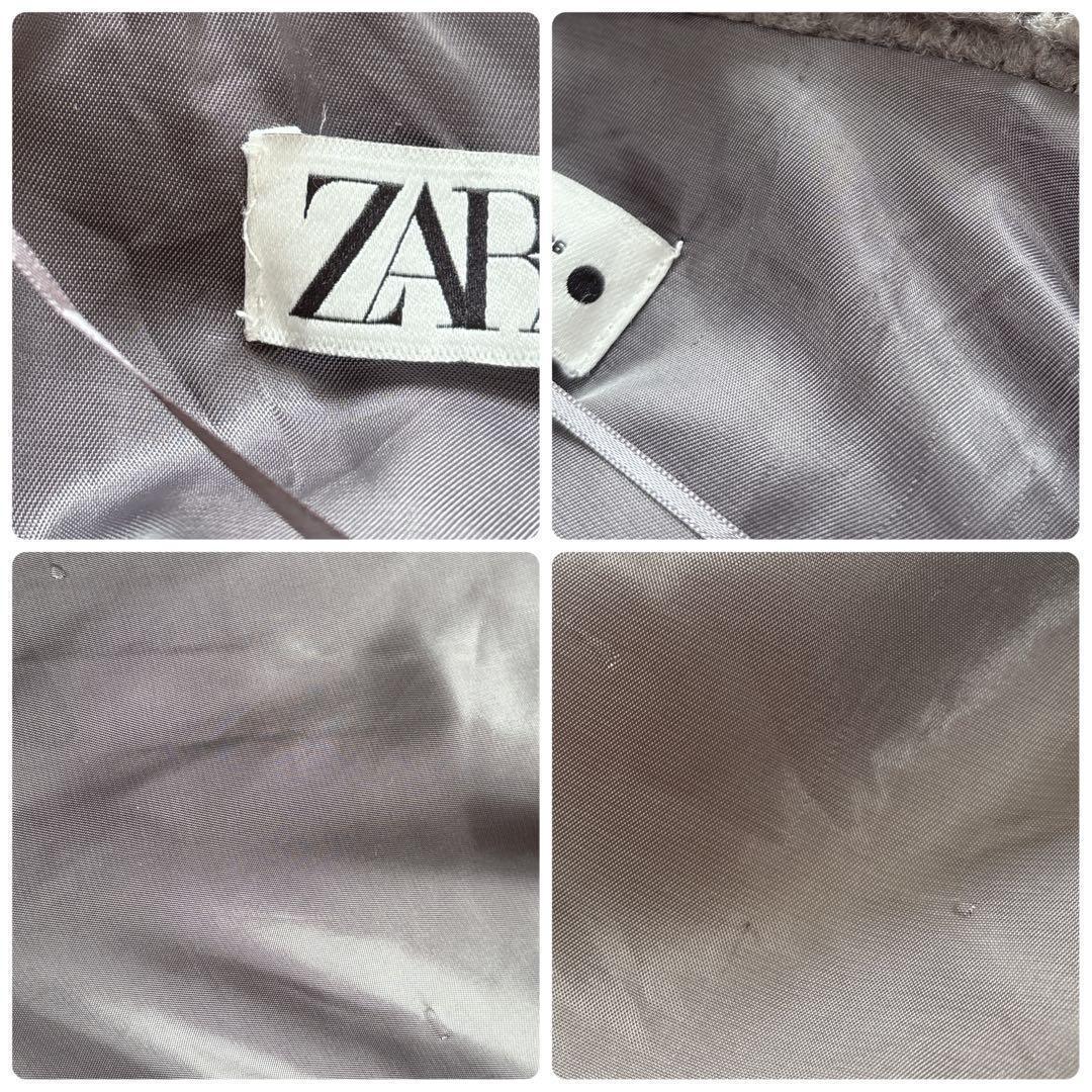 極美品✨️♡ZARA テディベアコート ボア ロングコート ダブルブレスト