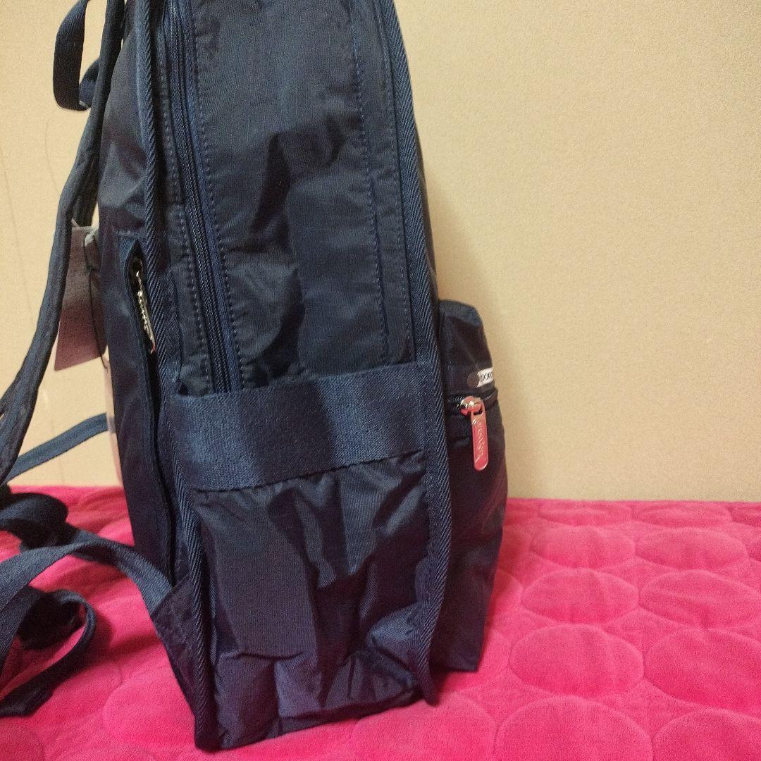 ネイビー ナイロンリュック　バックパック　レスポートサック　男女兼用