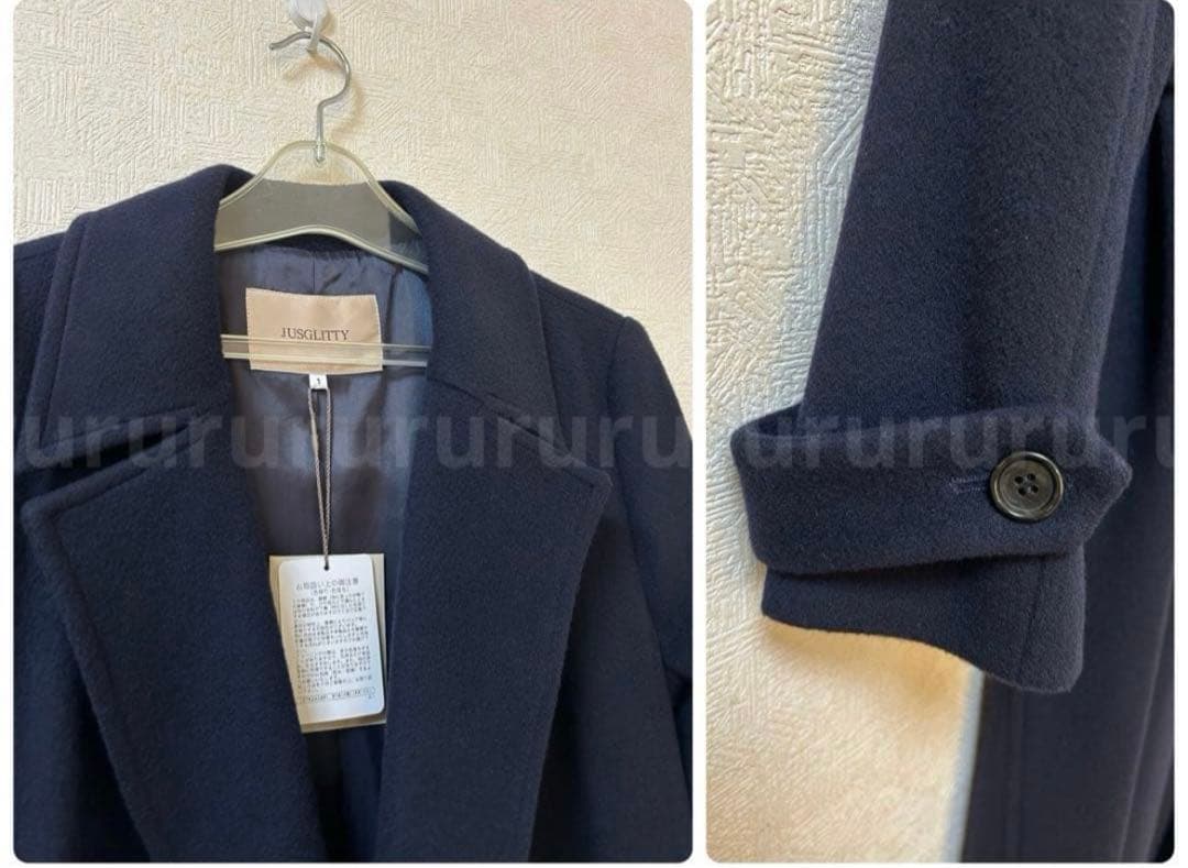 SALE★新品★ジャスグリッティー　バックボリュームコート