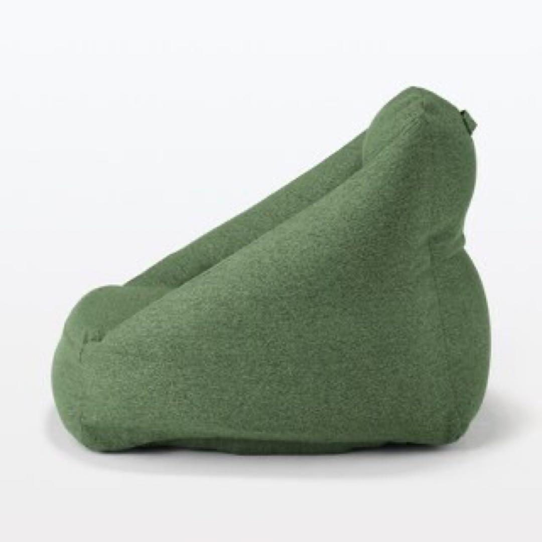 無印良品空気でできたソファ・グリーン