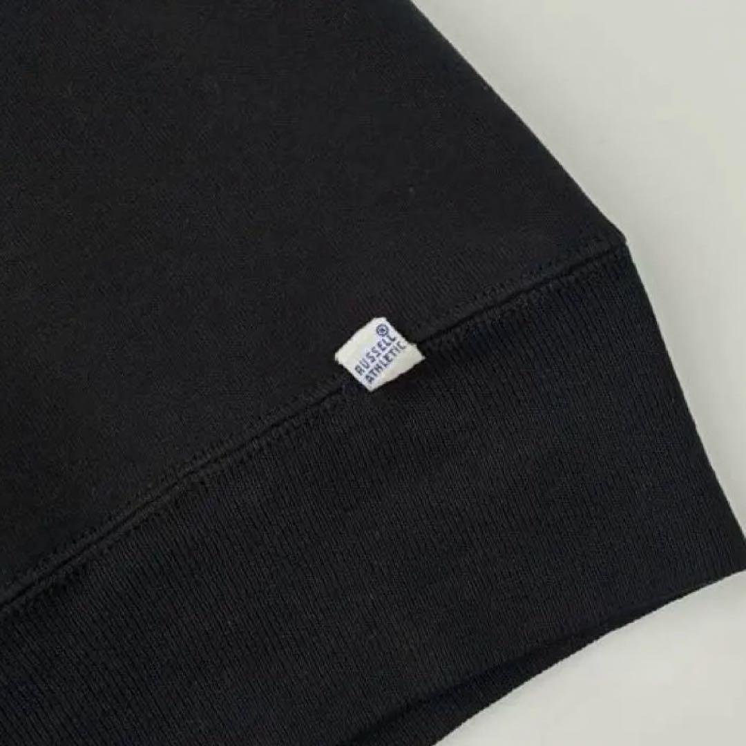 美品 90s USA製 XL ラッセル アスレティックブラック スウェット