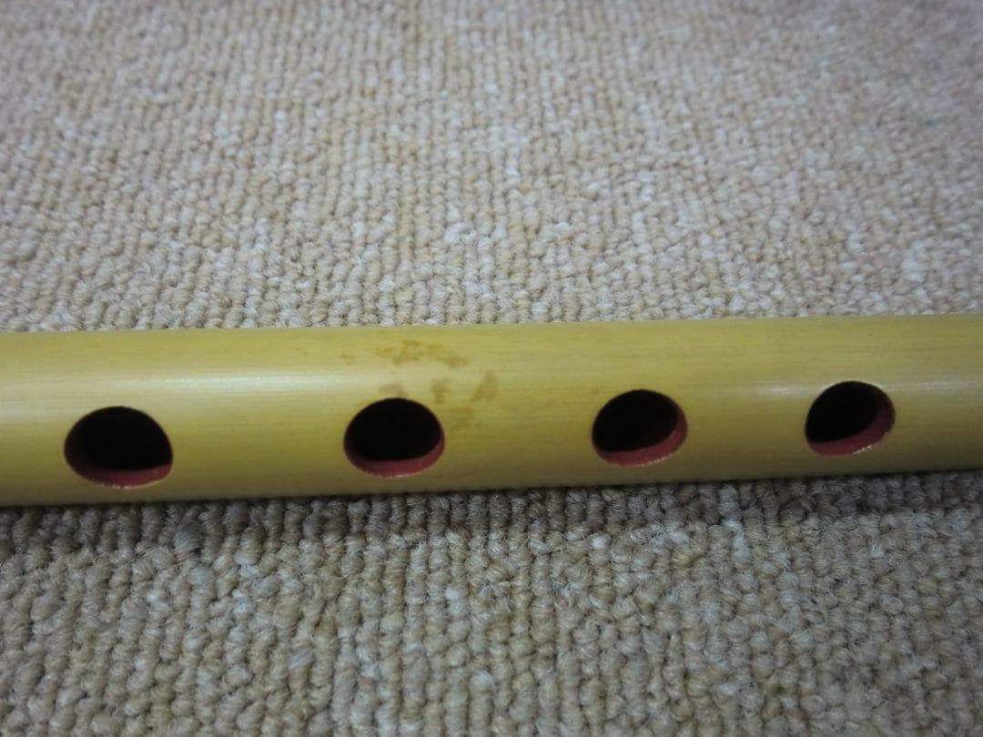 ほしさん様【中古品】㐂月 篠笛セット 9本セット 竹製 専用ケース付