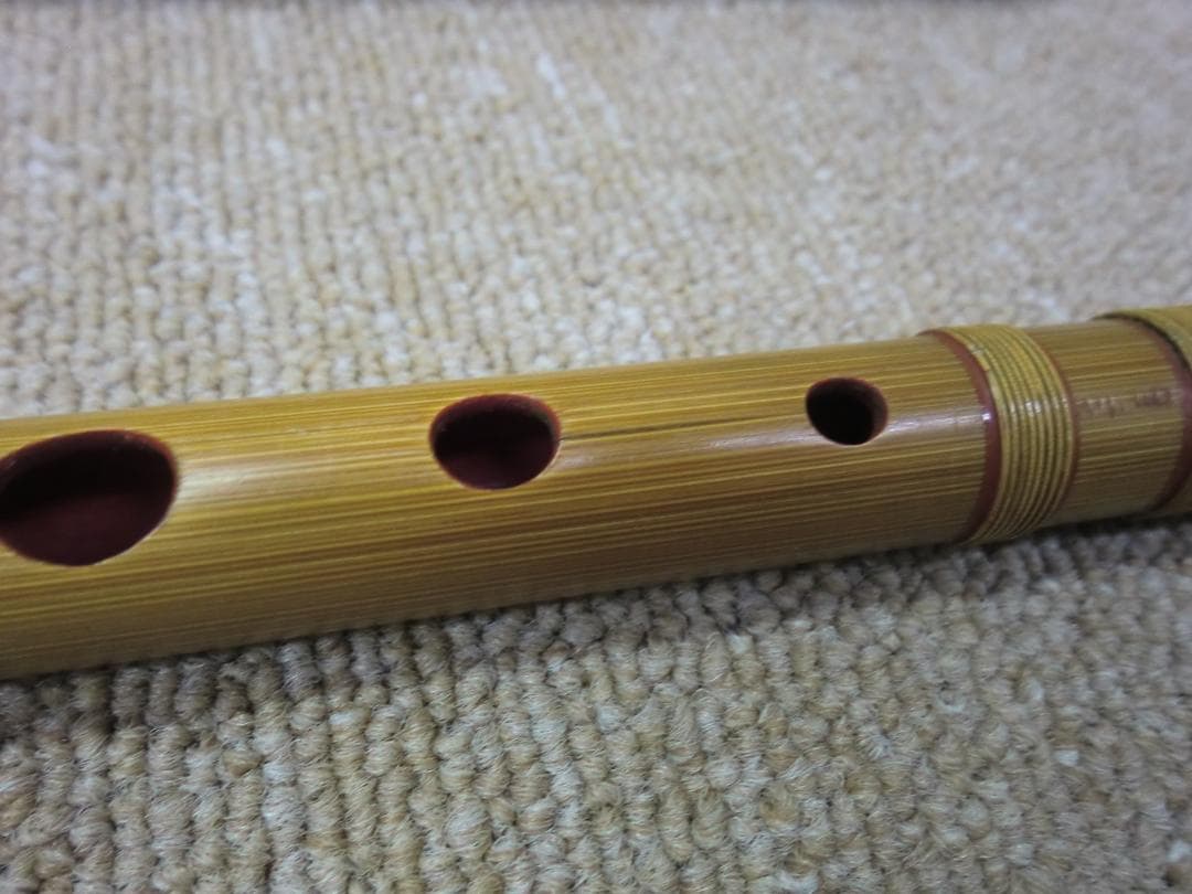 ほしさん様【中古品】㐂月 篠笛セット 9本セット 竹製 専用ケース付