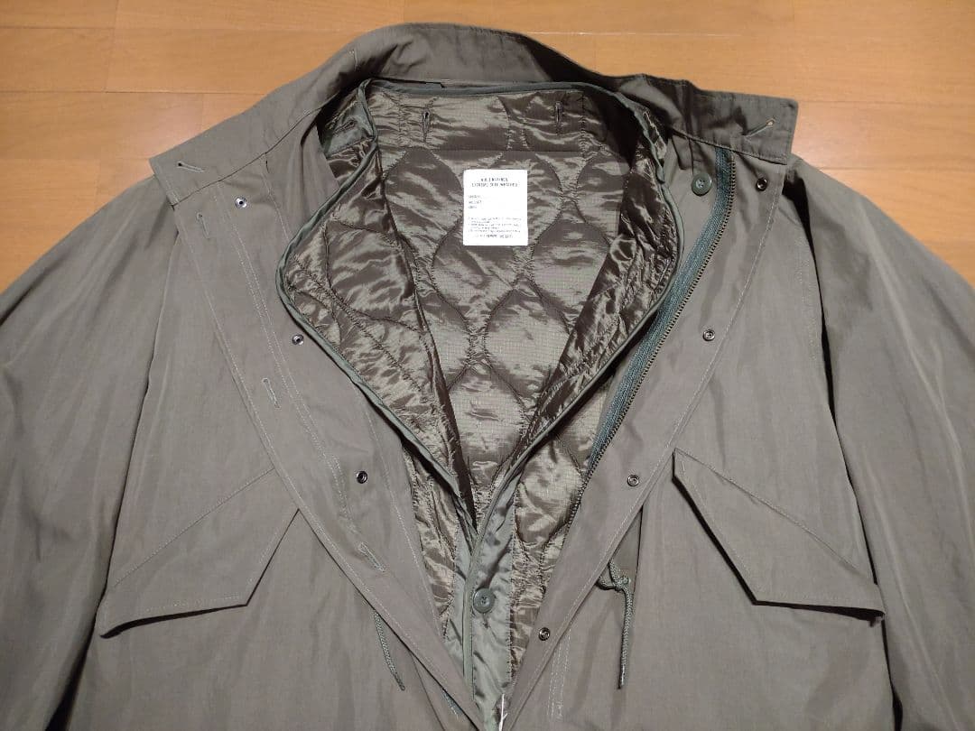 ★ ビッグシルエット M-65 ライナー付モッズコート 新品未使用 ★