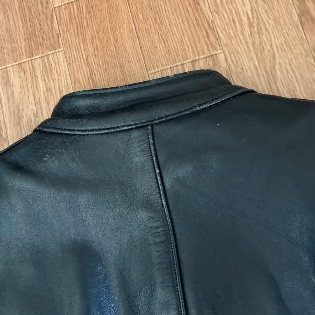 vanson leathers 40 ライダース レザージャケット 革ジャン - メルカリ