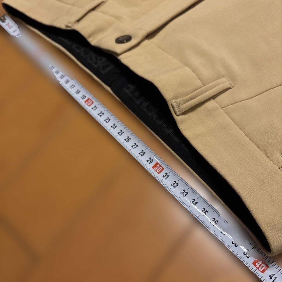 DESCENTE GOLF 4WAYストレッチ裏シャギー 9分丈 パンツ85/O