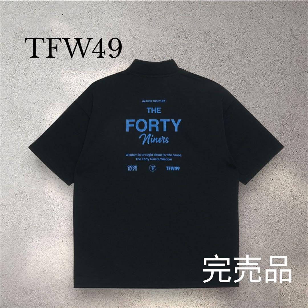 完売品⭐️新品タグ付き❤️TFW49 ブラック　モックネック　2025新作