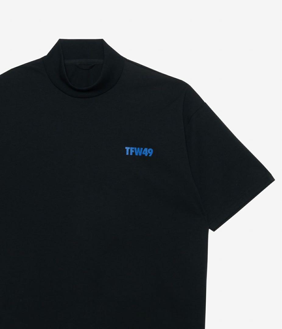 完売品⭐️新品タグ付き❤️TFW49 ブラック　モックネック　2025新作