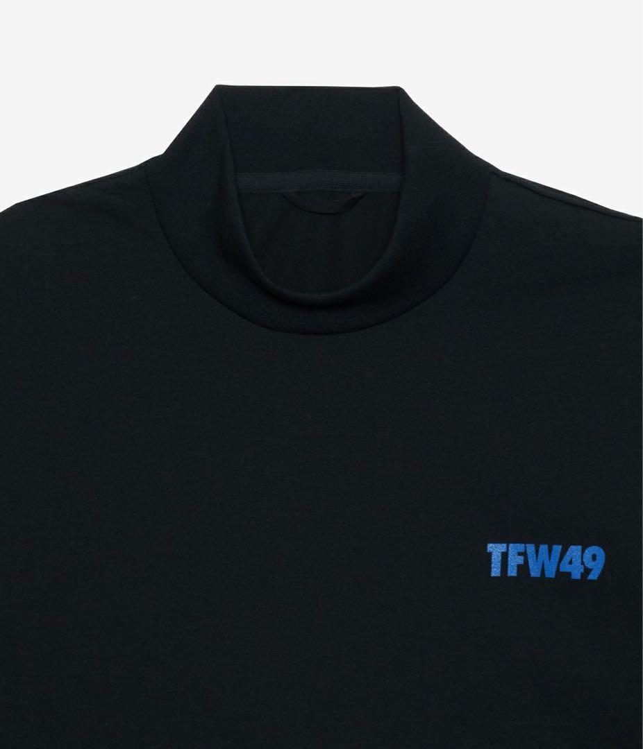 完売品⭐️新品タグ付き❤️TFW49 ブラック　モックネック　2025新作