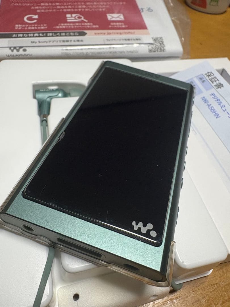 美品 SONY ウォークマン NW-A56 32GB グリーン SDカード付き