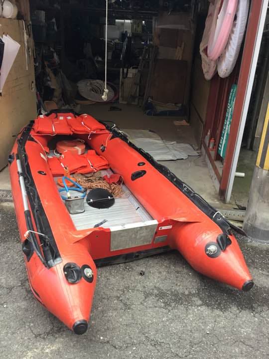 アキレスゴムボート  5人乗り 4人乗り ゴムボート プラスバリューセット NB295RU ロールアップモデル