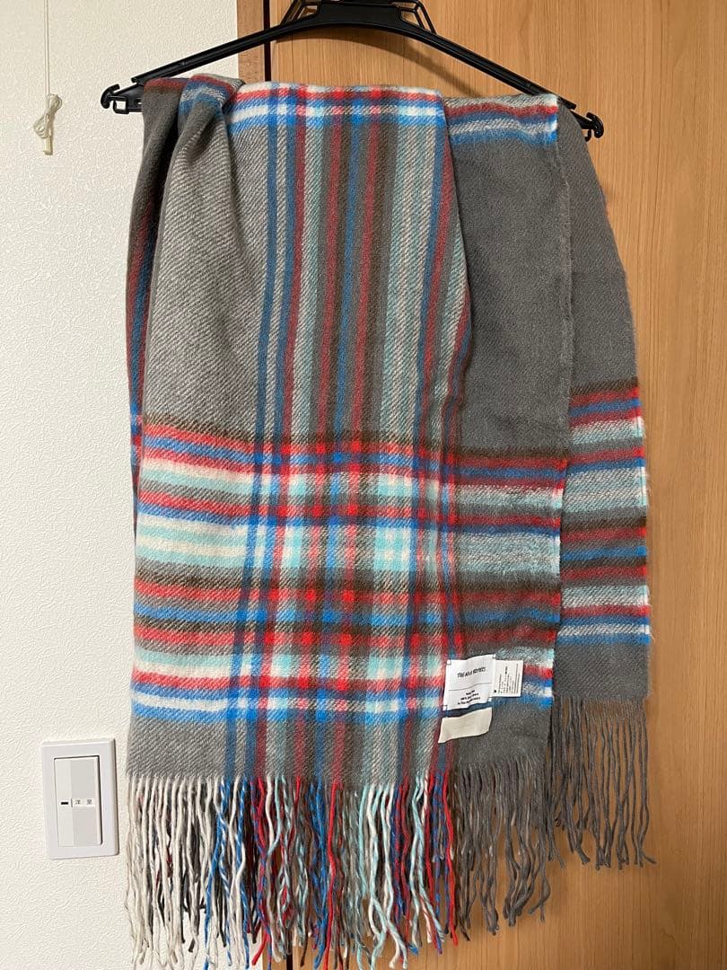THE INOUE BROTHERS チェック柄ストール