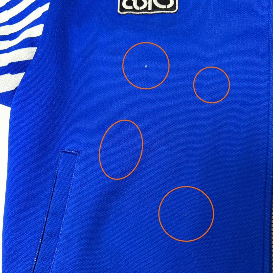 FU81《サッカー日本代表ジャージ》アシックス　トラックジャケット　ドーハ94年