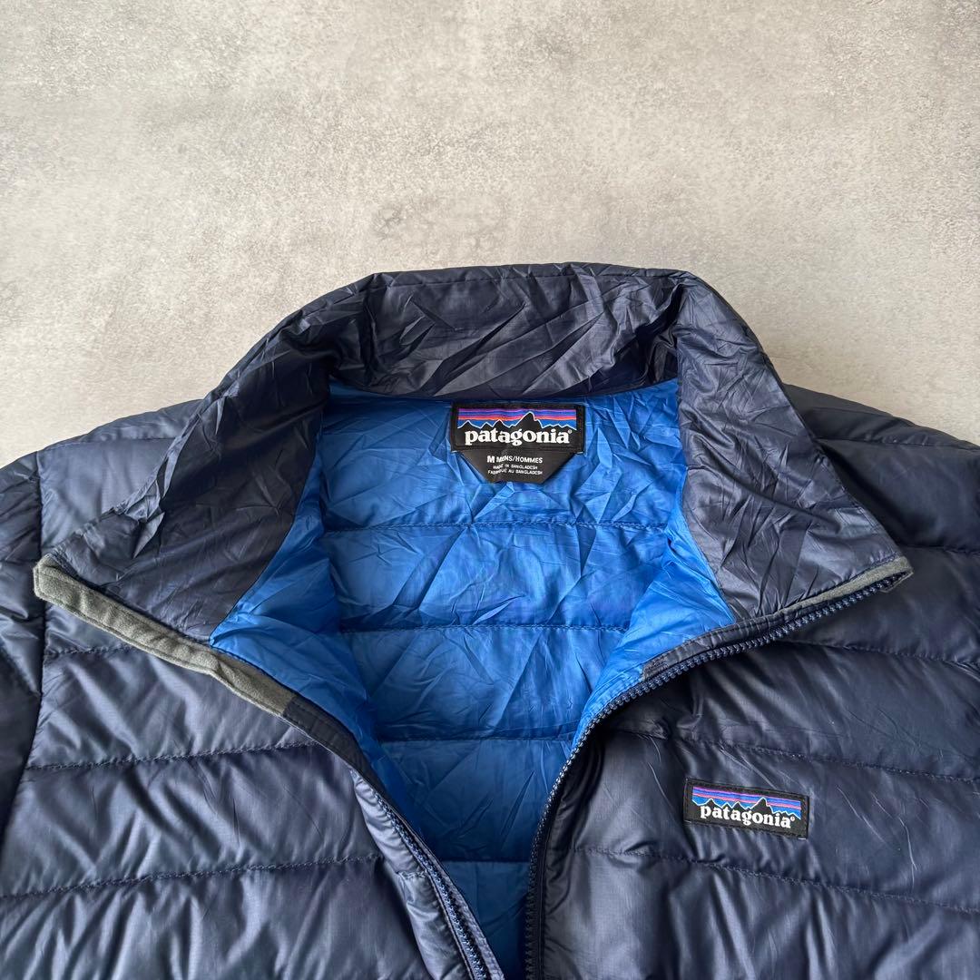 patagonia パタゴニア ライトダウンジャケット 古着 Mサイズ