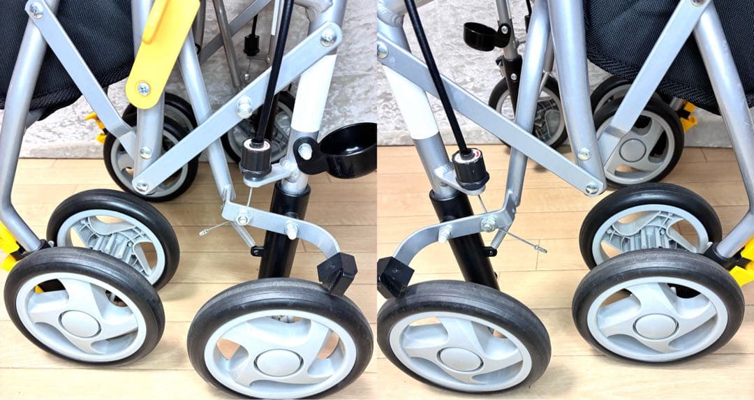 島製作所 たためる 座れるシルバーカー シンフォニースリムSP 取扱説明書有