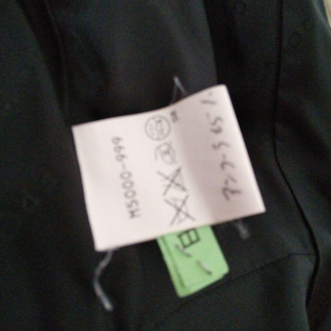 エポカ☆サンプル品　スリム黒のファー付ロングコート40 S〜Ｍ