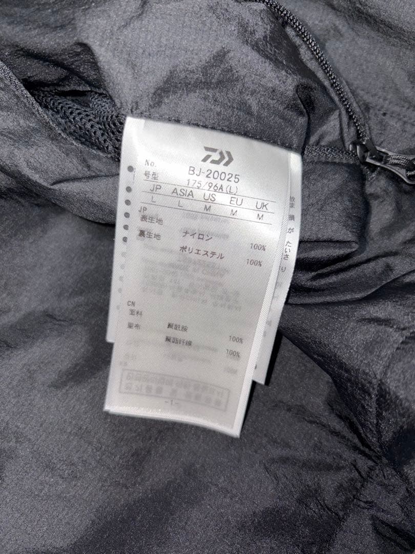 DAIWA PIER39 TECH WIND SHELL VEST ブラック