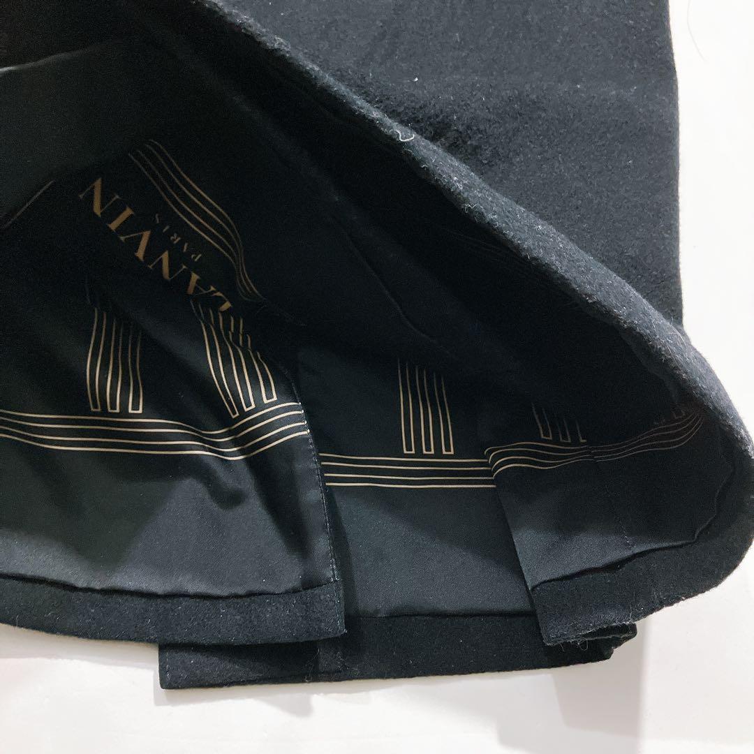 【専用品　ランバン　ウール　ロングダブルチェスターコート　XL相当