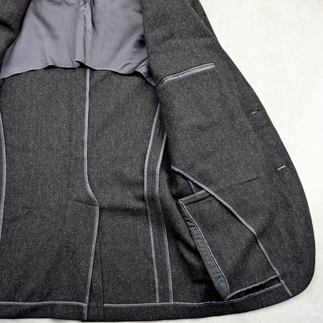 ポロバイラルフローレン テーラードジャケット ヘリンボーン ウール100