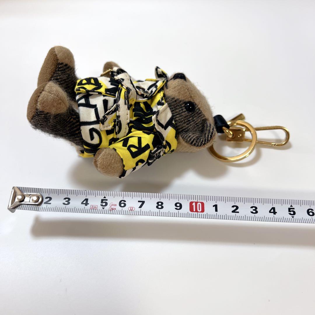 《美品》バーバリー トーマスベア キーリング キーホルダー キーチャーム クマ
