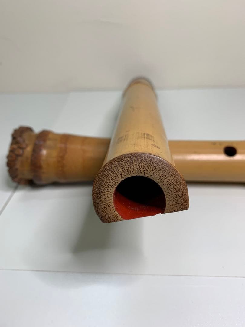 尺八  巨巛銘 雅楽  露秋 キャップ 骨董