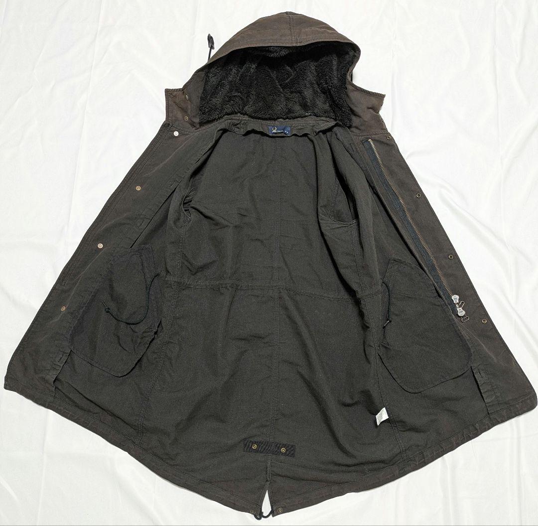 FRED PERRY ユニオンジャックライナーフィッシュテールモッズコートS