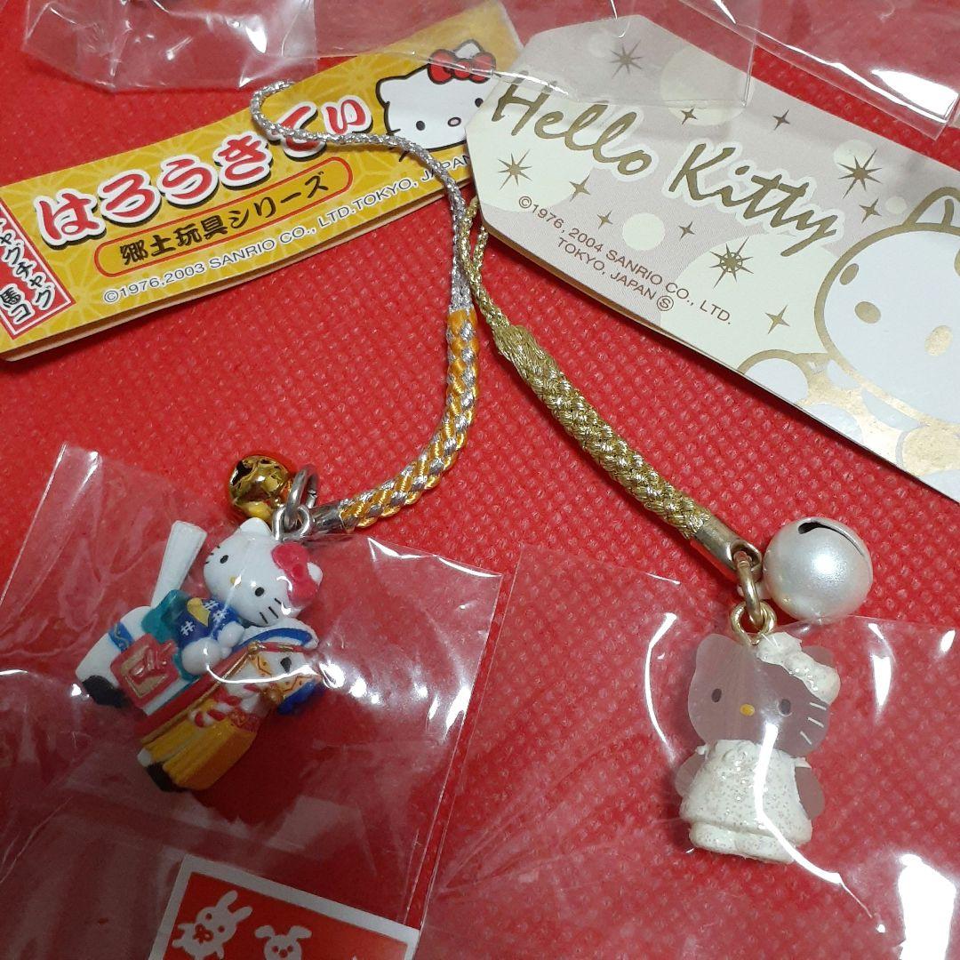 ハローキティ根付 レアラメ入りホワイドレスゴールド銀座有楽町バージョン含む20点