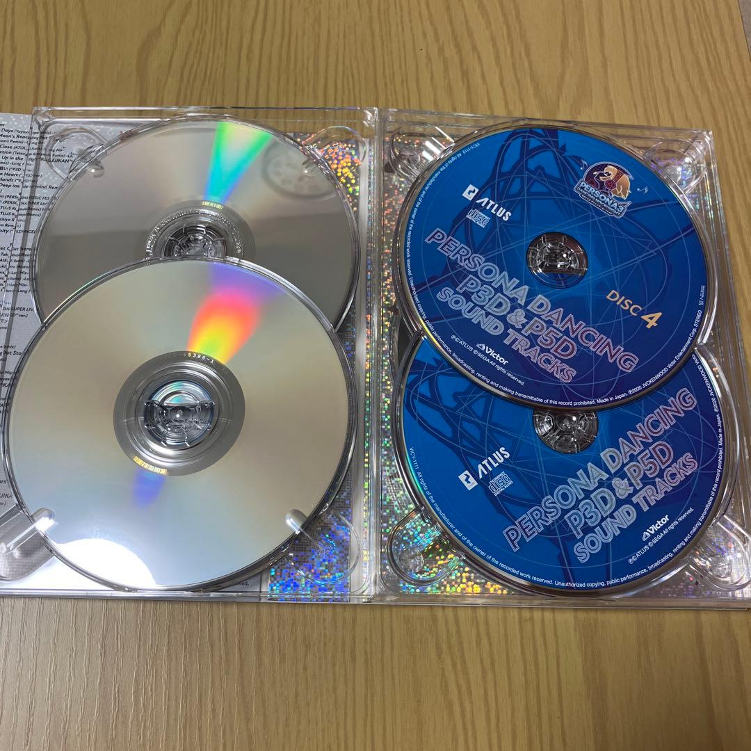 ペルソナダンシング P3D&P5D」サウンドトラック（デカジャケ付き）