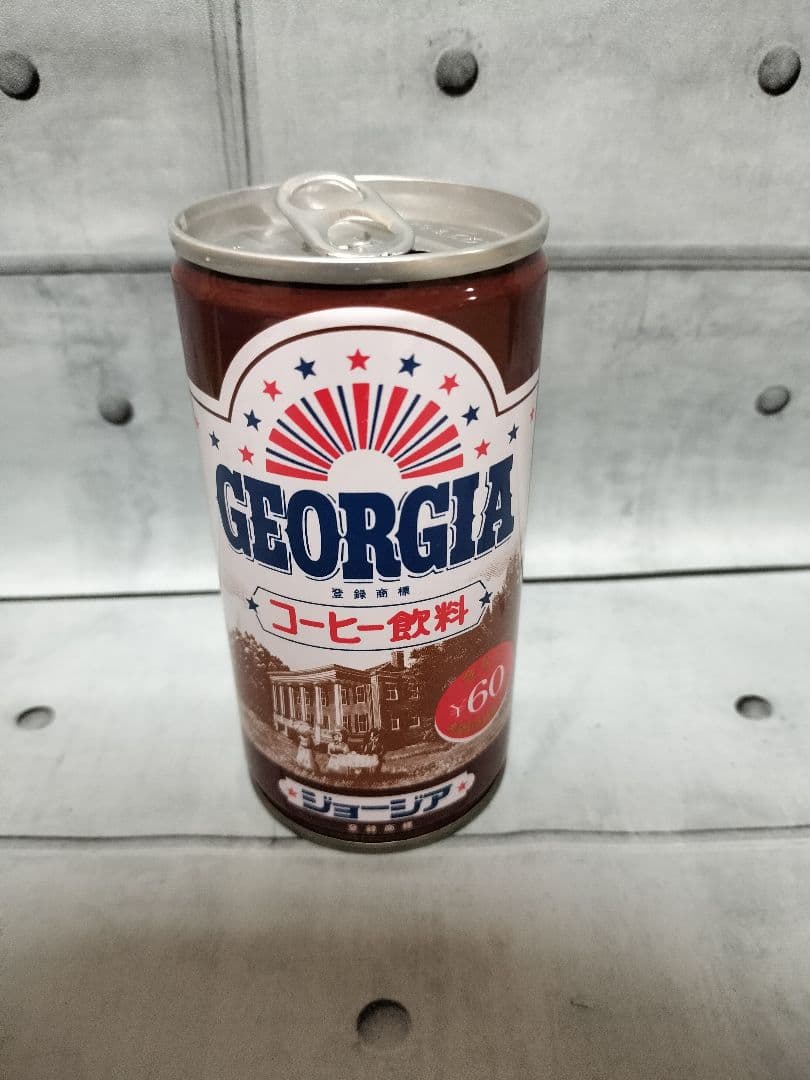 超レア品　ジョージア初代ココア　未開封空缶　　おまけつき