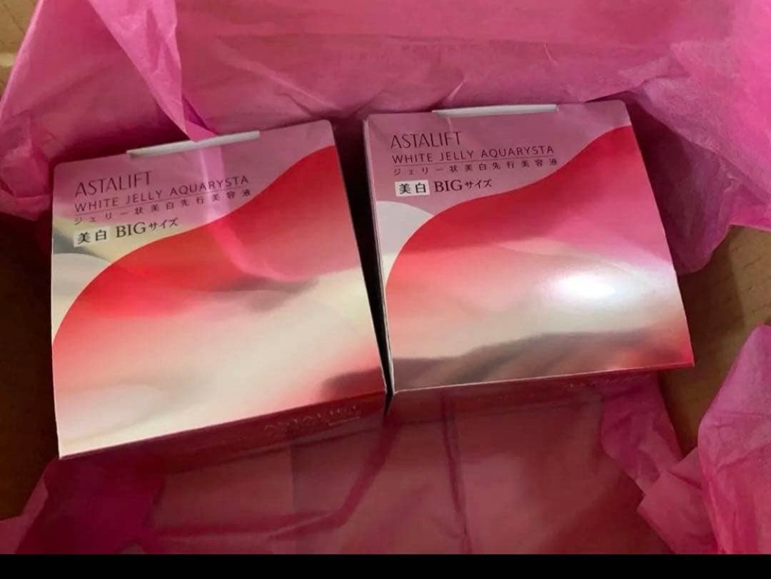 ASTALIFT ホワイト ジェリー アクアリスタ BIGサイズ 60g❌2個