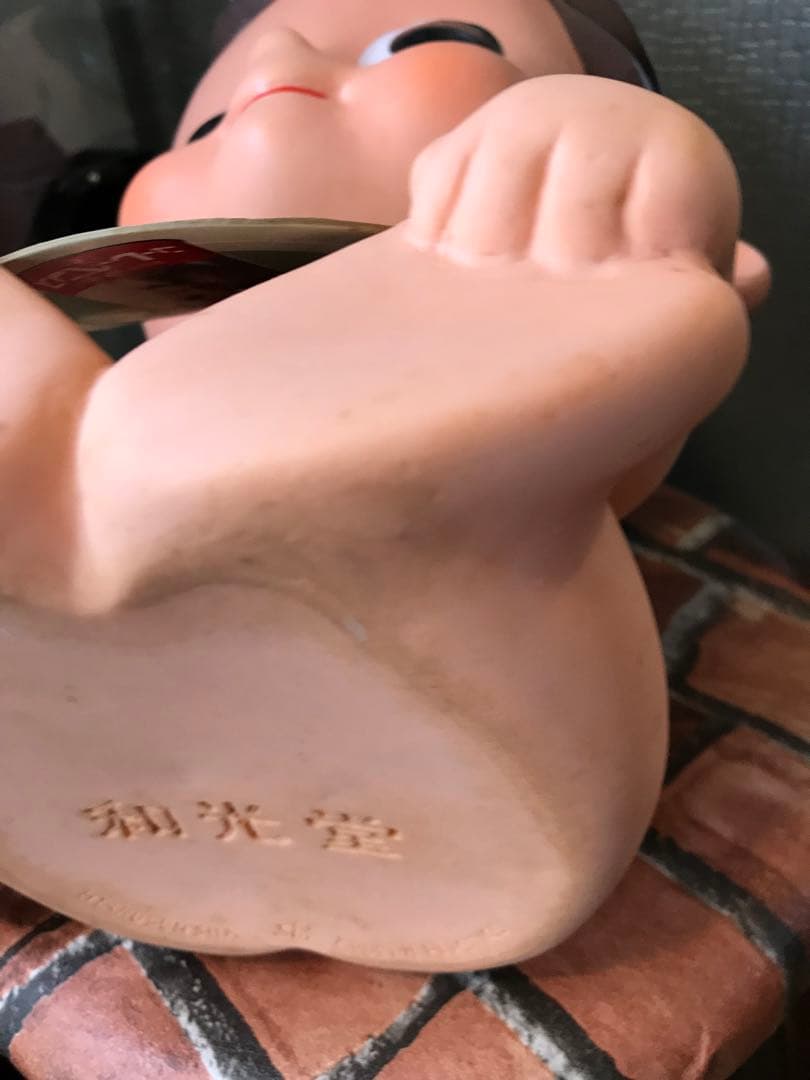 昭和 レトロ 和光堂 ワコちゃん カウンター ソフビ 人形 置物 レトロ雑貨