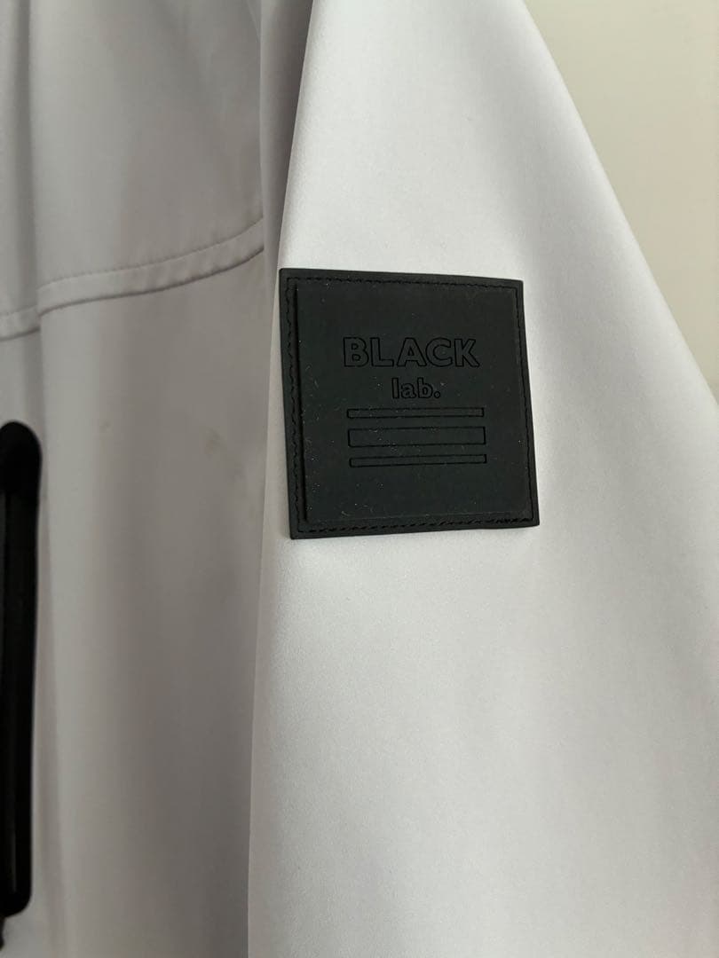 BLACK lab ステンカラーコート ホワイト