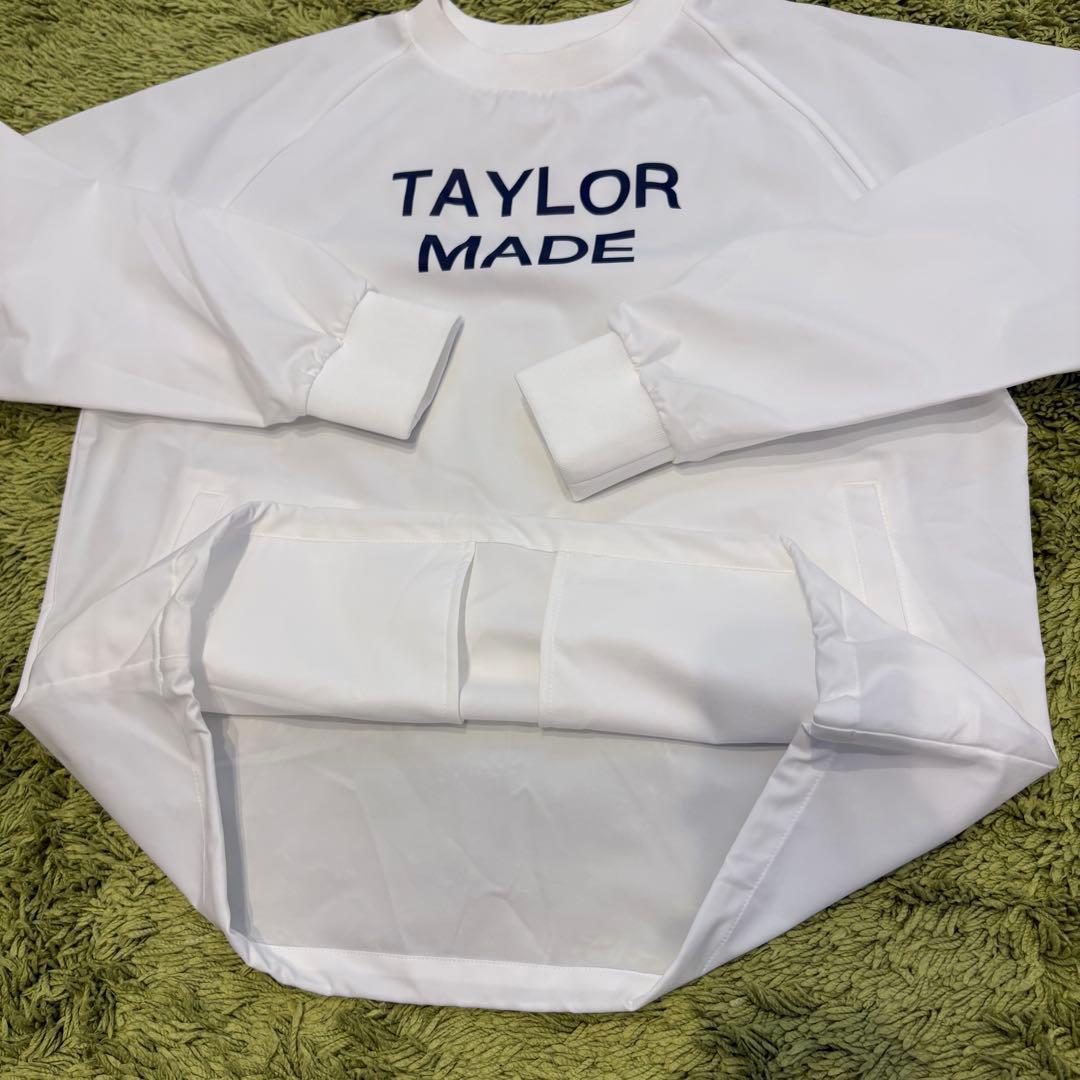 TaylorMade テーラーメイド スニード プルオーバー ホワイト Mサイズ