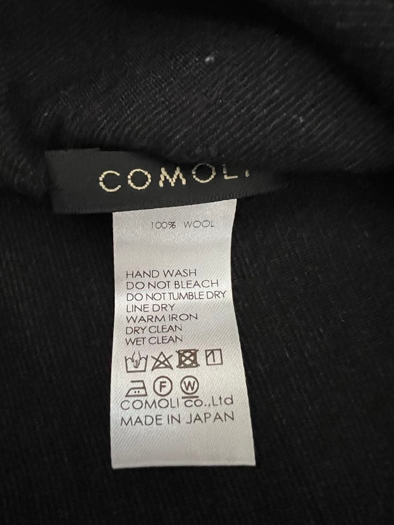 COMOLI (コモリ) ウール天竺 ネックウォーマー