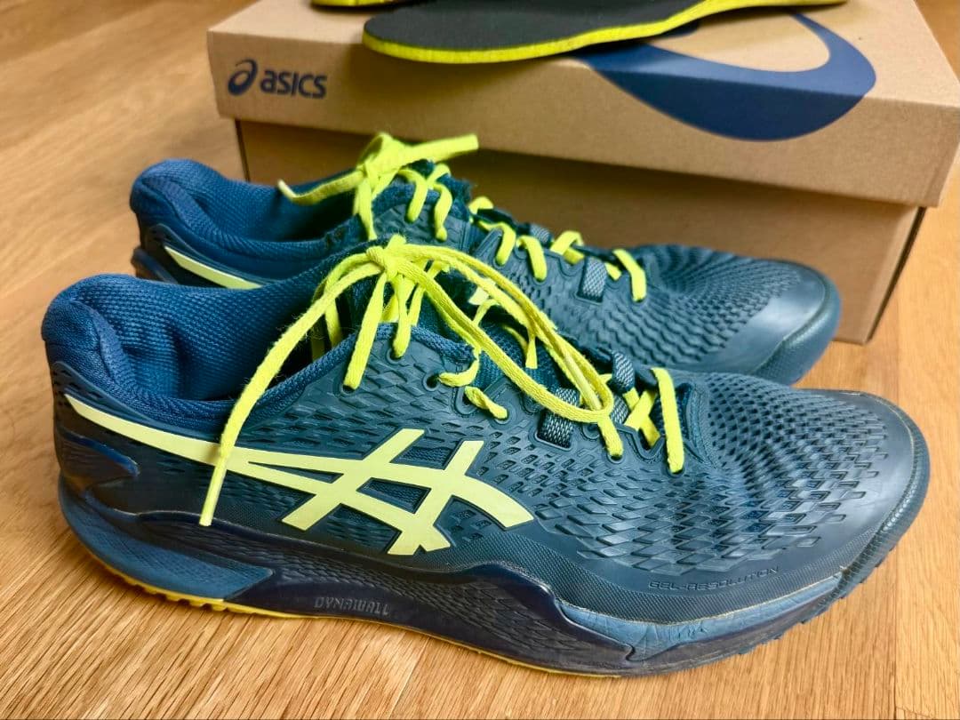 アシックス ゲルレゾリューション 9 オムニクレー　27.5cm