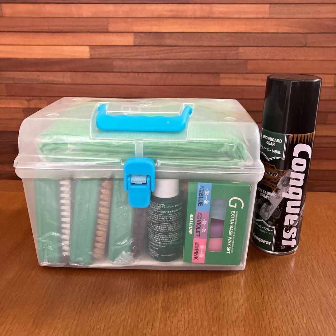 【美品】GALLIUM トライアルワクシングセット　アイロン　ブラシ　ワックス