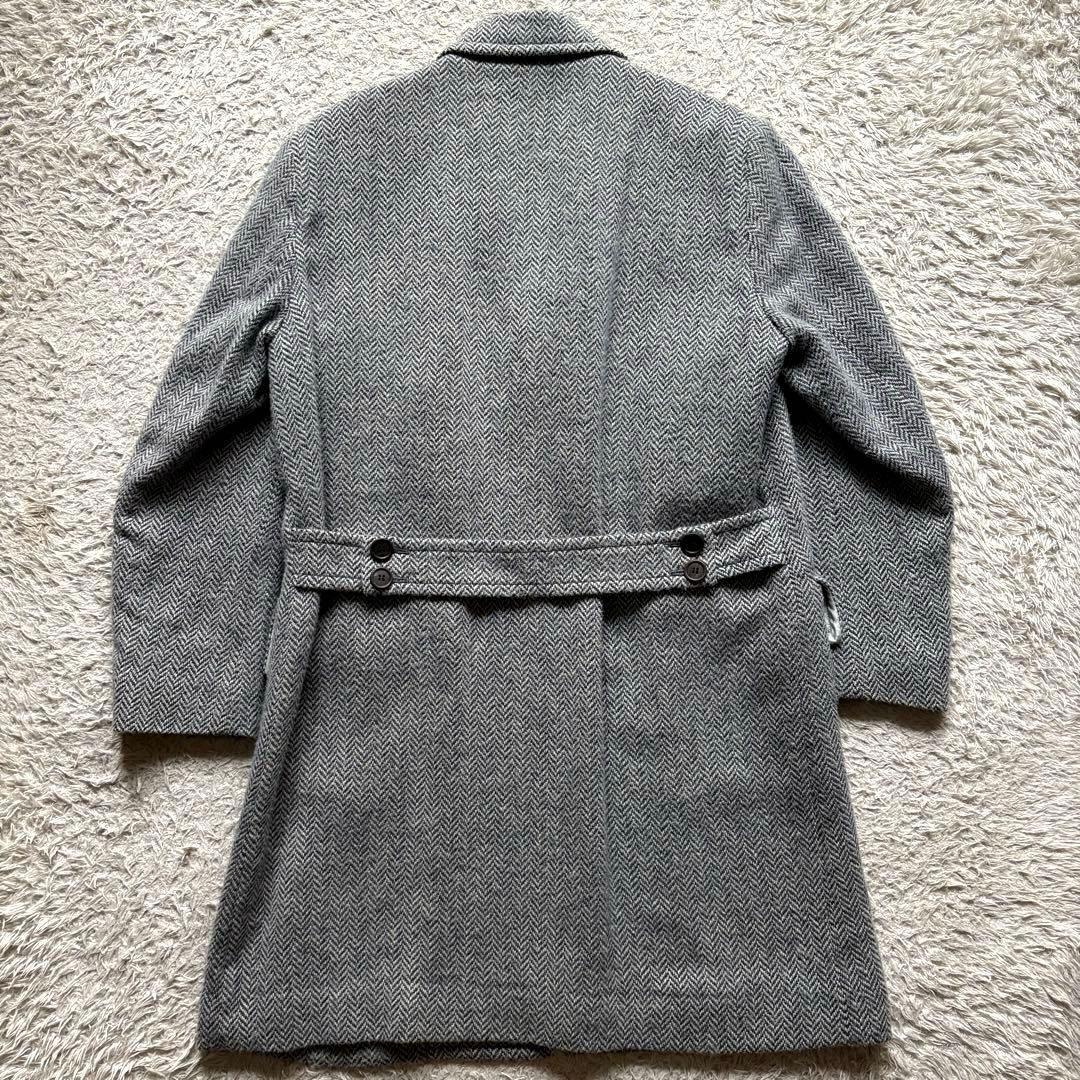 ★ヘリンボーン★ ポールスミス チェスターコート シングル 日本製 グレー