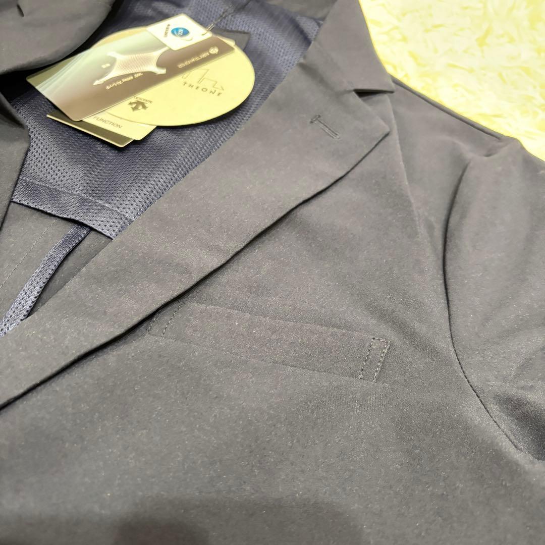 新品　デサント スーツ 上下セット　ジャケット パンツ　ビジネス　ゴルフ　L