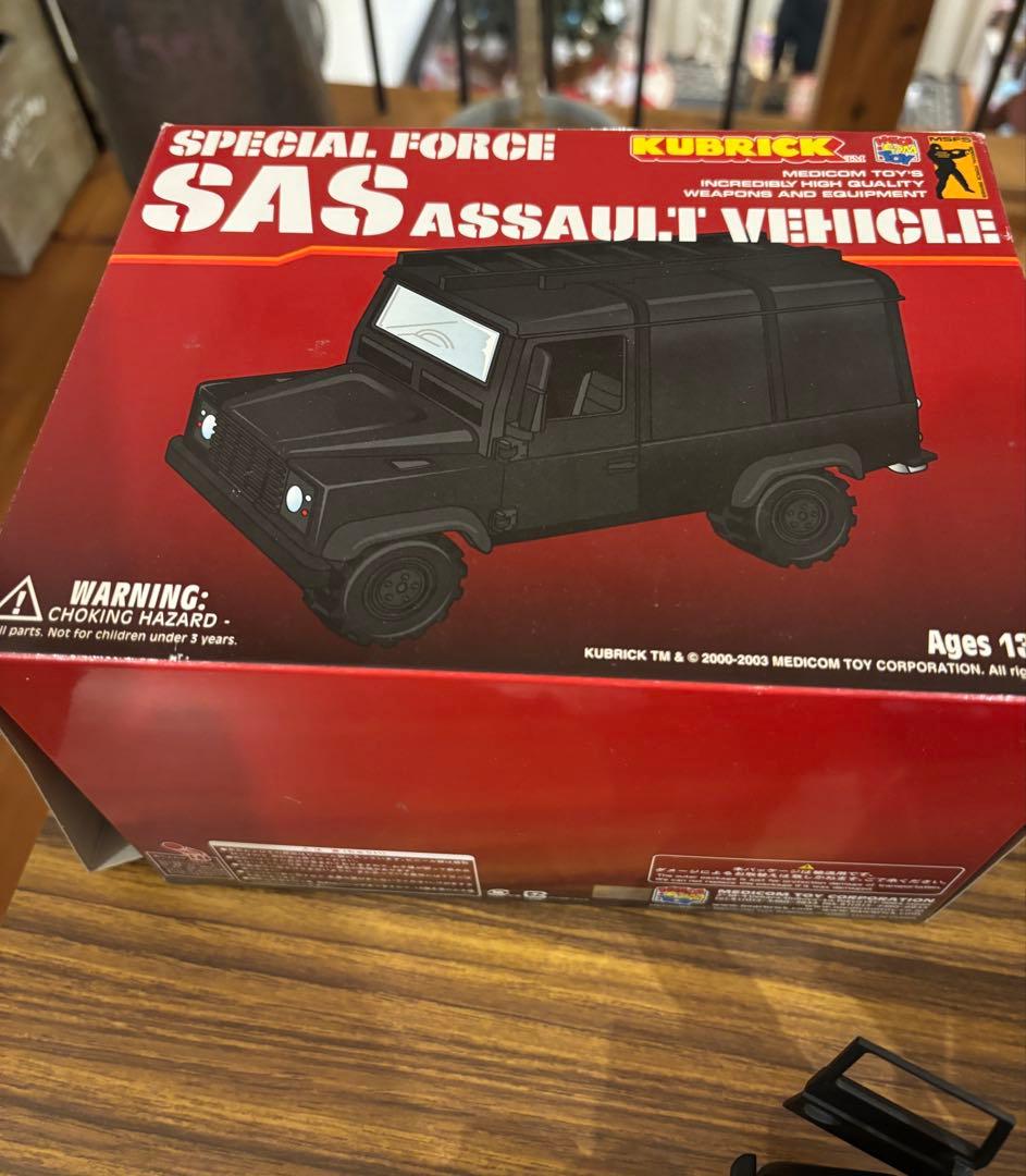 キューブリック スペシャルフォース SAS アサルトビークル！セット