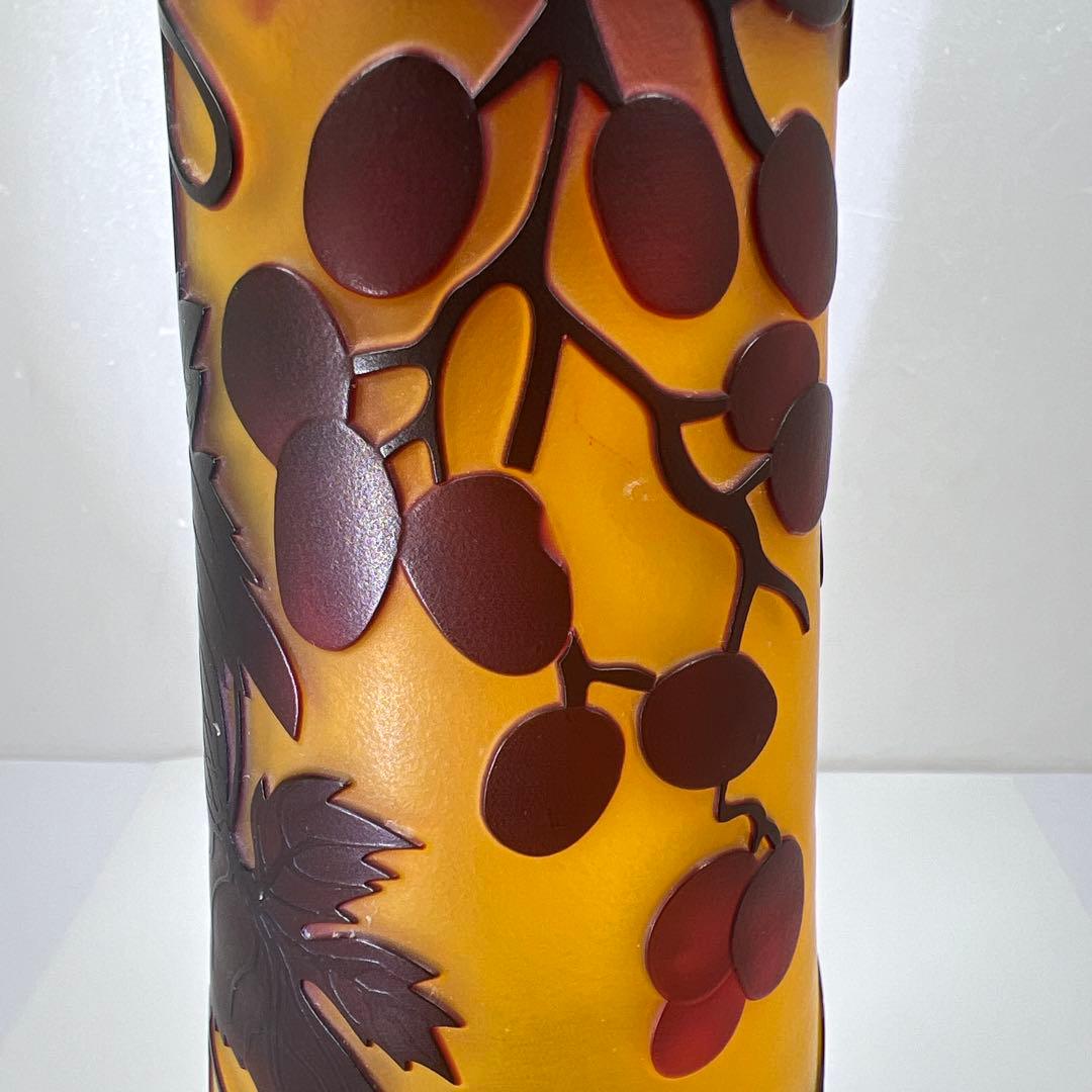 エミールガレ風花瓶 タカオ 36㎝ 東里7-0816①