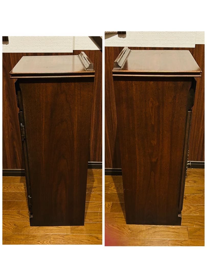 良品】 コスガ 英国アンティークスタイル 花台 電話台