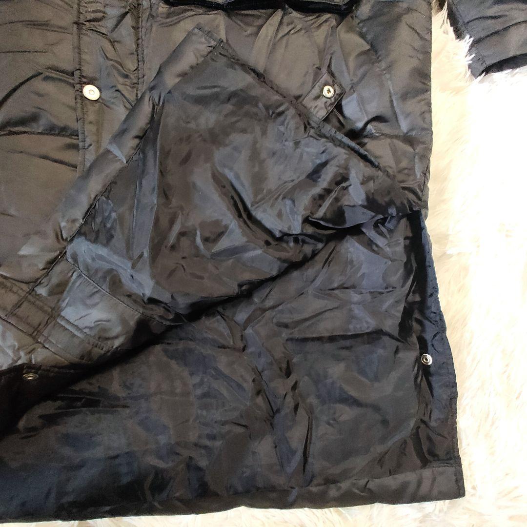 希少 XOサイズ【PUMA】ベンチコート ロング ダウン フェザー ブラック